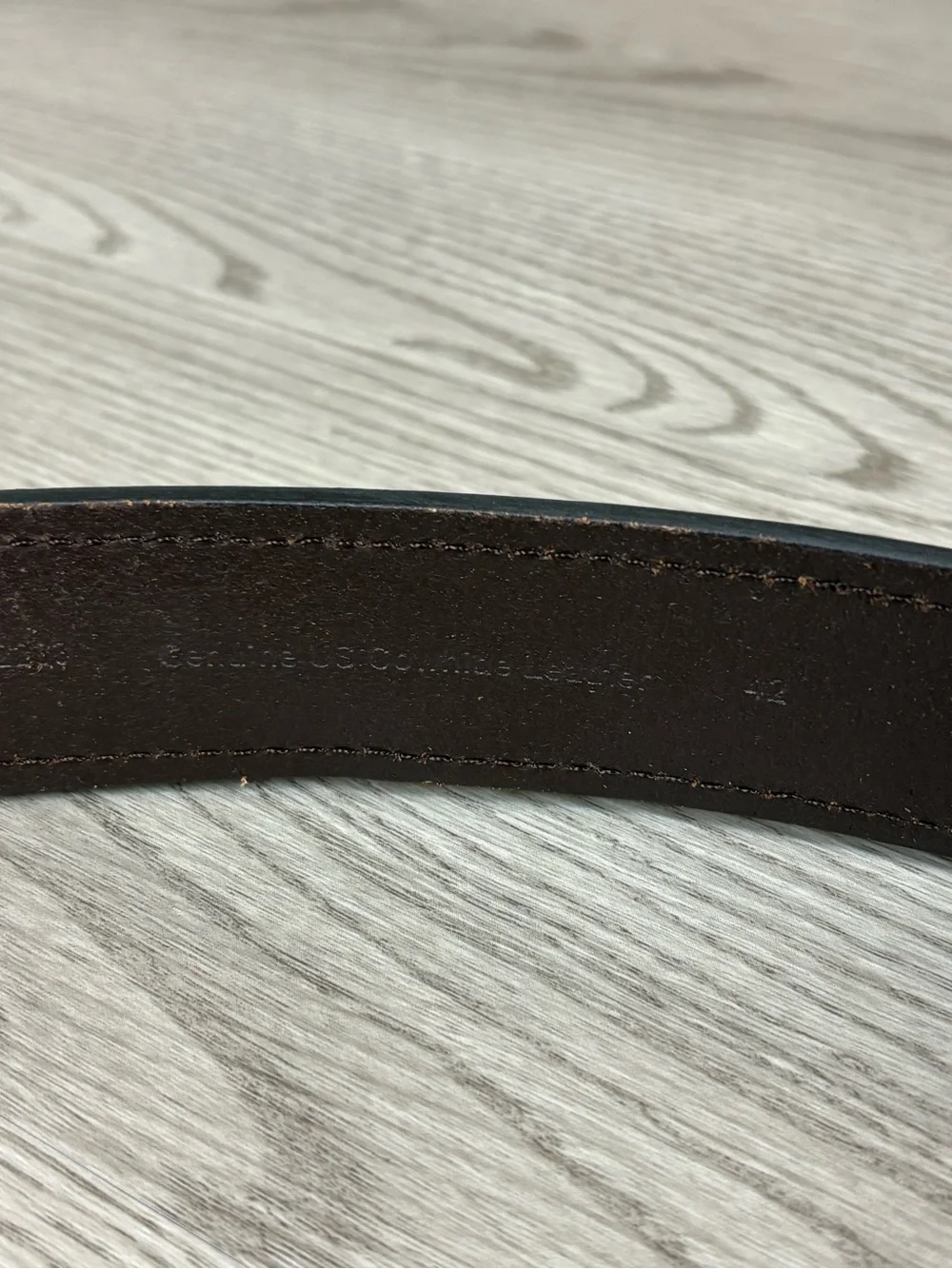 Carhartt Brown Genuine Cowhide Leather Belt